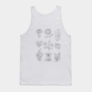 Botany line work Tank Top